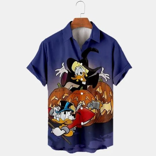 Halloween Collection Disney Branded Donald Duck and Winnie the Pooh Hawaiian