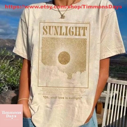 Your Love is Sunlight 2024 Vintage Unisex Shirt, Hozier Tee,  Hozier Tour