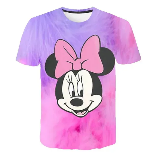 Disney Minnie Mouse Donald Duck Tshirts 3d Print