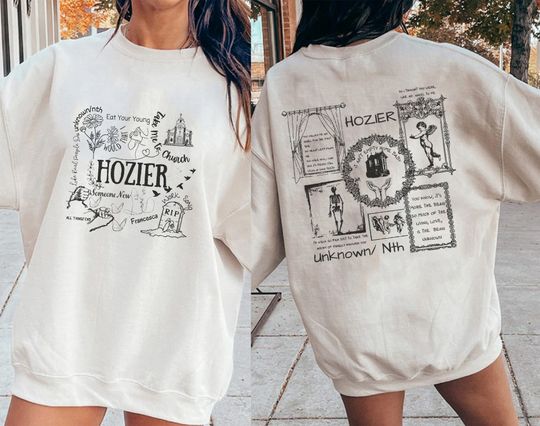 Hozier Unreal Unearth list Shirt, Hozier Music Sweatshirt