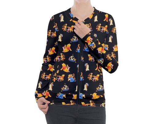 Pooh and Friends Jacket | Pooh Bear Jacket | Disney Pooh & Friends Zip-up Jacket