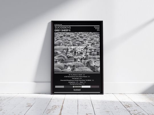 SuicideboyS Poster | Grey Sheep II Poster | Music Poster | Album Cover Poster