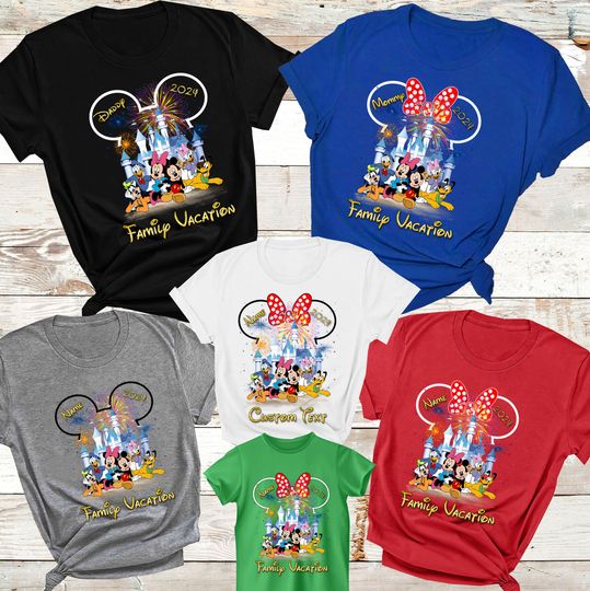Personalized Family Vacation Outfit Disneyworld Family Vacation Shirt