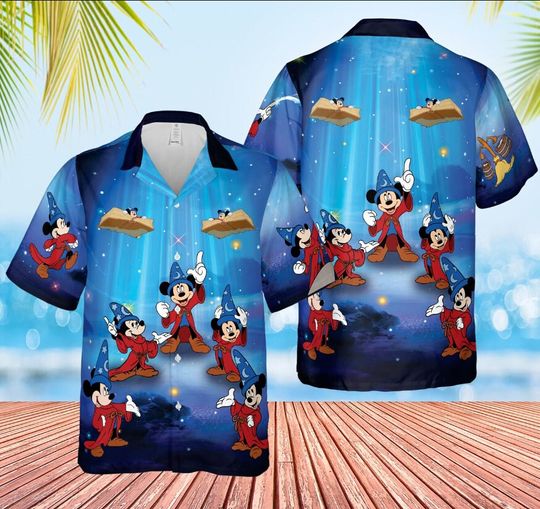 Mouse Believe In Magic Hawaiian Shirt, Disney Mouse Summer Hawaii Shirt