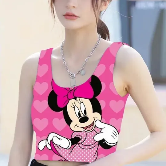 Disney Minnie Mouse Crop Tank Top
