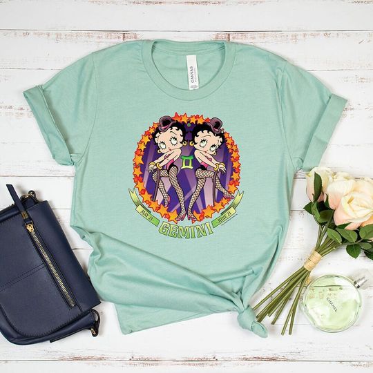 Betty Boop T-shirt, Gemini T-Shirt