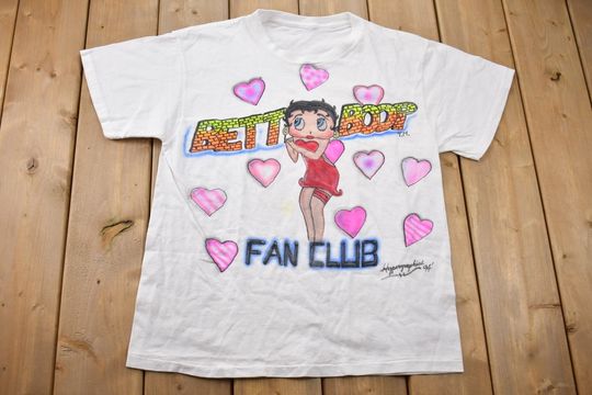 Vintage 1994 Betty Boop Fan Club T Shirt