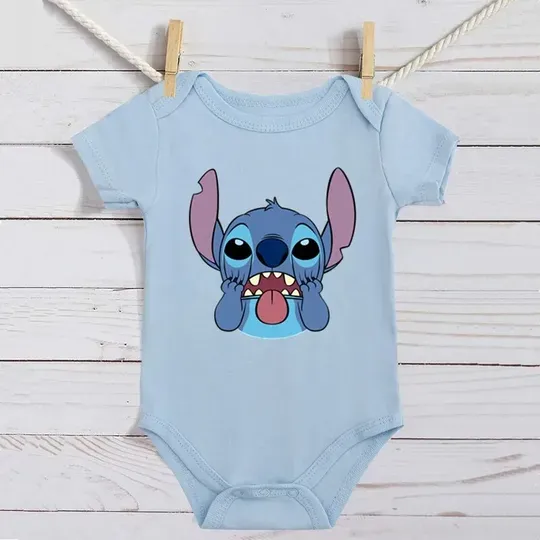 Baby Boy Girl Romper Cute Disney Lilo and Stitch Onesies