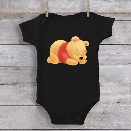 Cartoon Winnie Baby Bodysuit Onesies