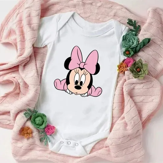 Minnie Mouse Baby Girl Clothes Onesies