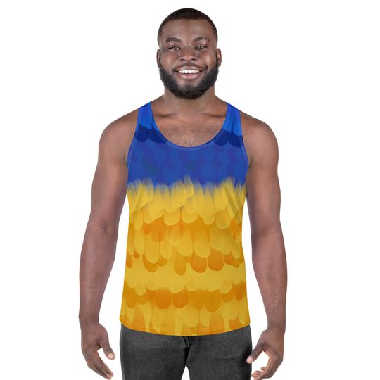 The Exotic Bird Adventure is Out There Up Running 3D Tank Top