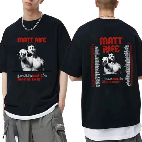 Matt Rife 2023 2024 World Tour Shirt, Matt Rife 2023 2024 Tour Shirt