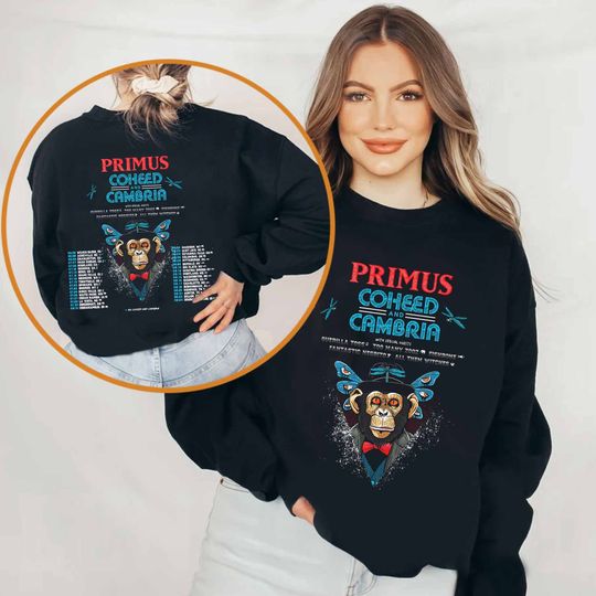 Primus and Coheed and Cambria Summer 2024 Sweatshirt