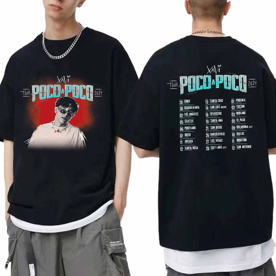 Xavi Poco A Poco Tour 2024 Shirt