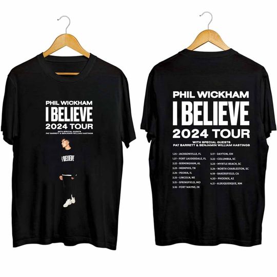 Phil Wickham I Believe Tour 2024 Shirt