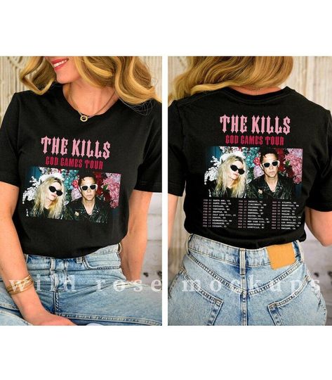 The Kills God Games Tour 2024 Shirt