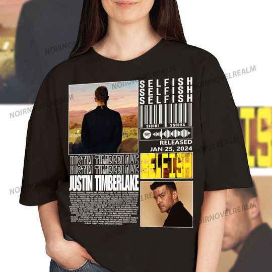 Justin Timberlake Vintage Shirt, Gift For Woman and Man Unisex T-Shirt