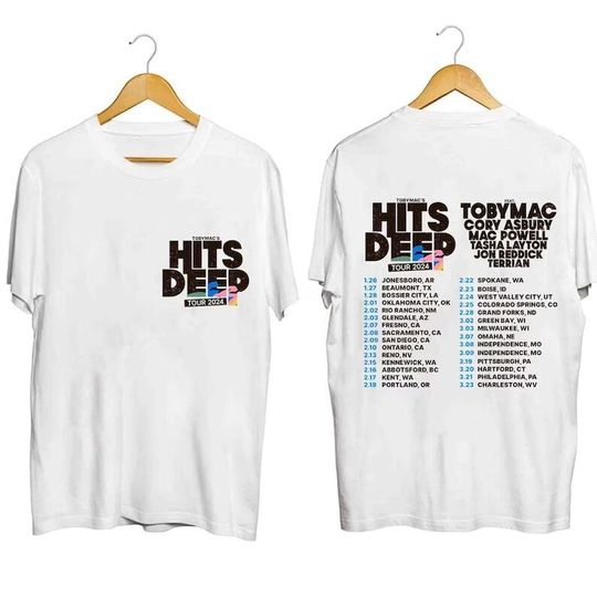TobyMac Hits Deep Tour 2024 Shirt