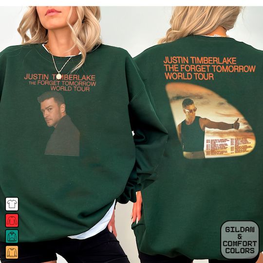 Forget Tomorrow World Tour (Justin Timberlake 2024) Sweatshirt
