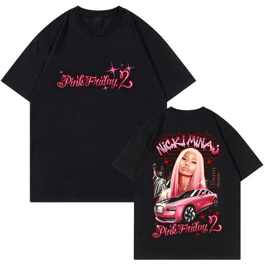 Nicki Minaj Pink Friday 2 T-shirt 2024 Tour Merch C