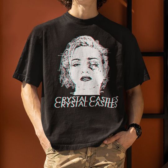 Madonna Queen of Pop Crystal Castles Vintage T-shirt