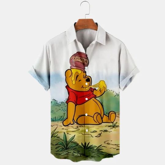 Disney Mickey Mouse T-Shirts Cute Cartoon Hawaiian