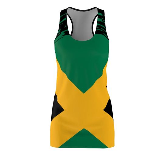 Jamaica Women's Cut & Sew Racerback Dress