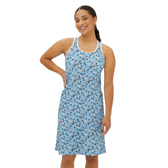 101 Dalmatian's Disney Women's Cut & Sew Racerback Dress