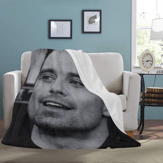 Sebastian Stan Blanket Fleece Blanket