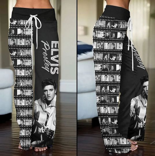 Elvis Presley Music Tour Women Pajamas Pants