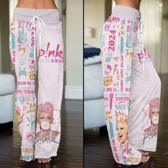 P!nk Pink Summer Music Tour Women Pajamas Pants