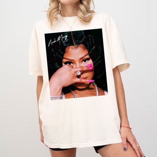 Vintage Nicki Minaj Shirt/ Nicki Minaj Tour Shirt, Gift For Fan Shirt, Pink Friday Shirt