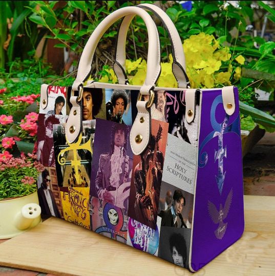 Prince Leather Bag,Prince Purple Women Bags