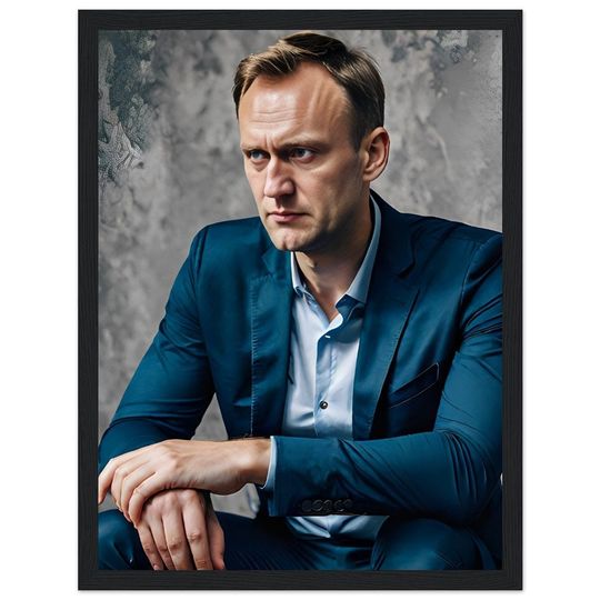Navalny the Thinker Poster