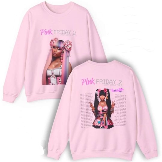 Pink Friday 2 (Nicki Minaj) 2024 Tour Shirt