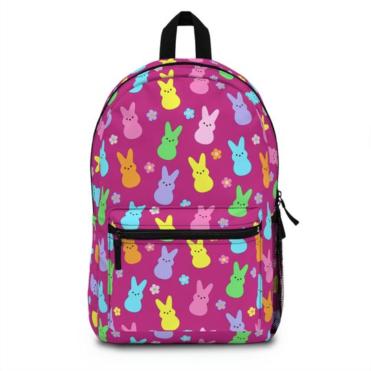 Marshmallow Bunny Backpack in Pink