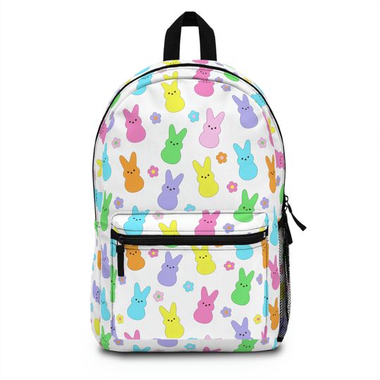 Marshmallow Bunny Backpack in White
