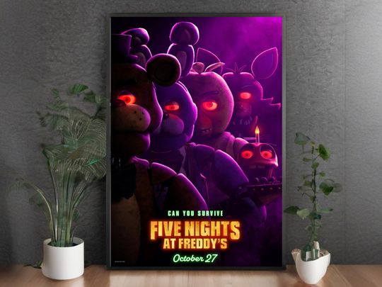 Five Nights at Freddys Movie posters