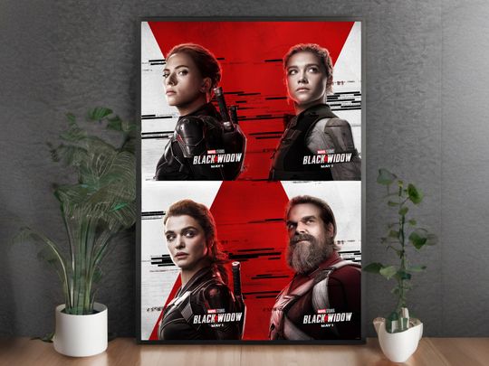 Black Widow Movie posters