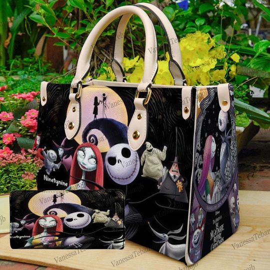 The Nightmare before Xmas Leather Bag