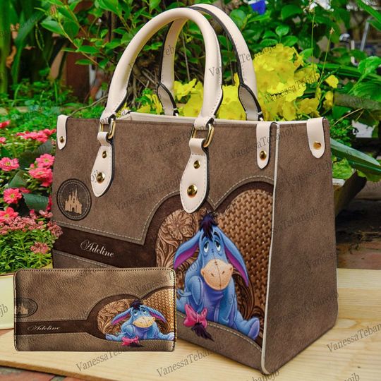 Eeyore Winnie The Pooh Handbag, Eeyore Winnie The Pooh Leather Bag