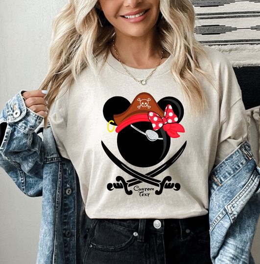 Custom Disney Pirates Family Shirts, Pirate Custom Tshirt