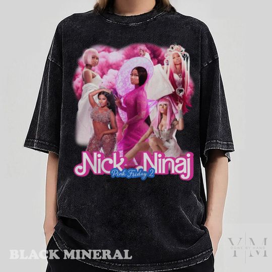 Nicki Minaj shirt, Rapper Shirt, Pink Friday 2 shirt, Nicki Minaj Tour TShirt