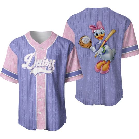 Daisy Duck Disney Baseball Jersey, Disney Jersey