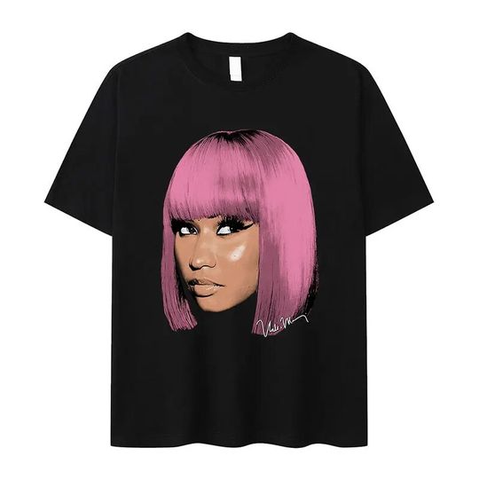 Rapper Nicki Minaj Print Graphic T Shirt