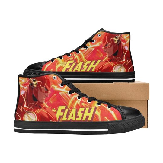 The Flash Fans Unofficial High Top Shoes