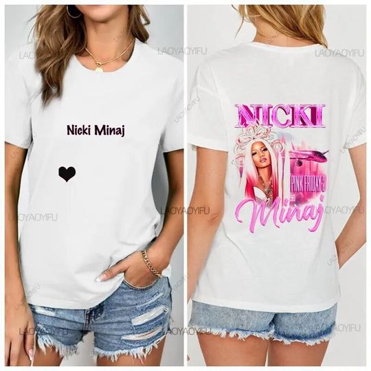 Hit Rapper Nicki Minaj Graphic T-shirt