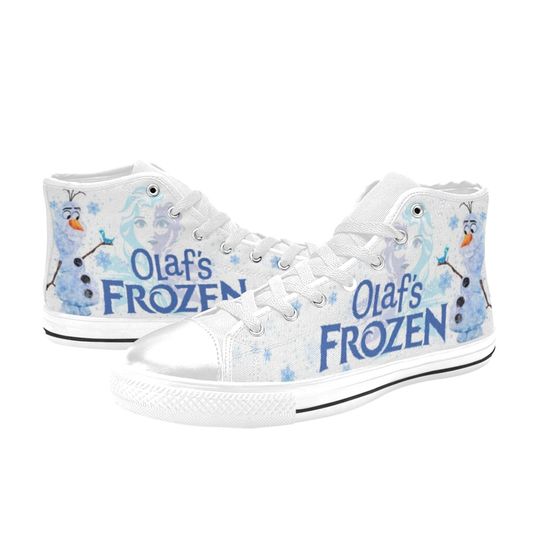 Frozen Olaf Disney High Top Sneakers