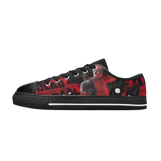 Deadpool Movie Low Top Sneakers