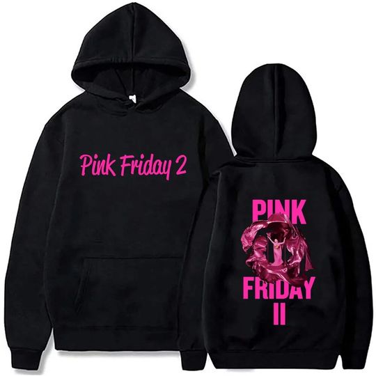 Nicki Minaj Hoodies Pink Friday 2 Album Hoodie Merch